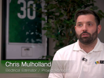 Meet our Electrical Estimator / Project Manager – Chris Mulholland